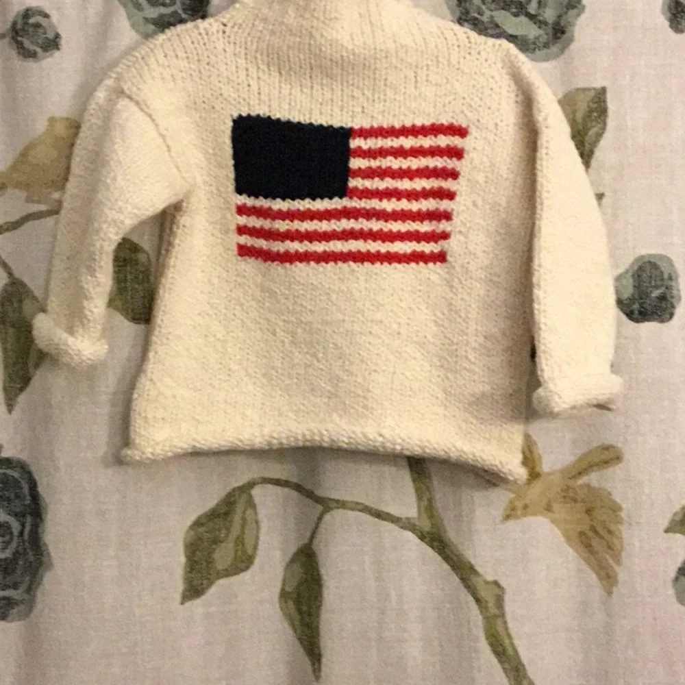 Hearth side Hand works sweater